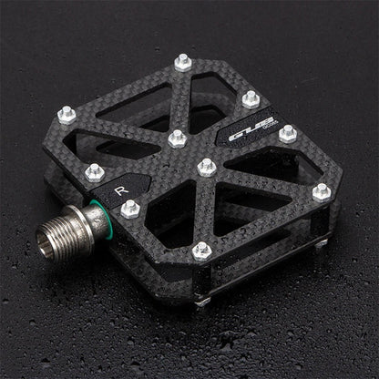 GUB GC085 Anti-Slip Bicycle Pedals Triple Bearing Carbon Fiber Mountain Bike Cycling Pedals