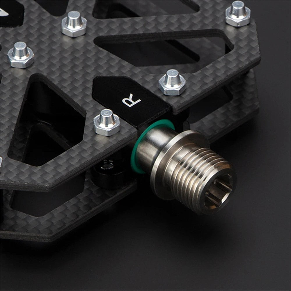 GUB GC085 Anti-Slip Bicycle Pedals Triple Bearing Carbon Fiber Mountain Bike Cycling Pedals