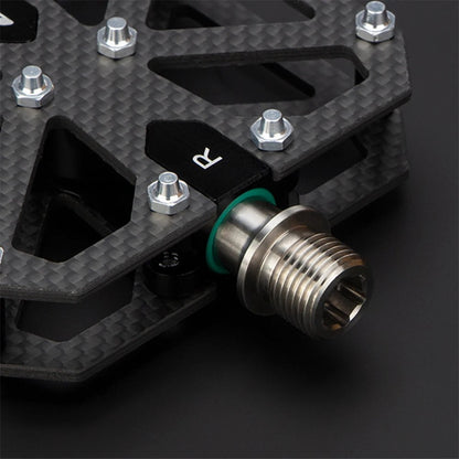 GUB GC085 Anti-Slip Bicycle Pedals Triple Bearing Carbon Fiber Mountain Bike Cycling Pedals