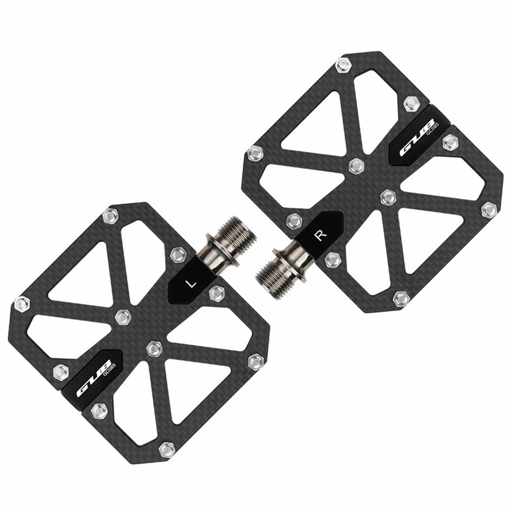 GUB GC085 Anti-Slip Bicycle Pedals Triple Bearing Carbon Fiber Mountain Bike Cycling Pedals