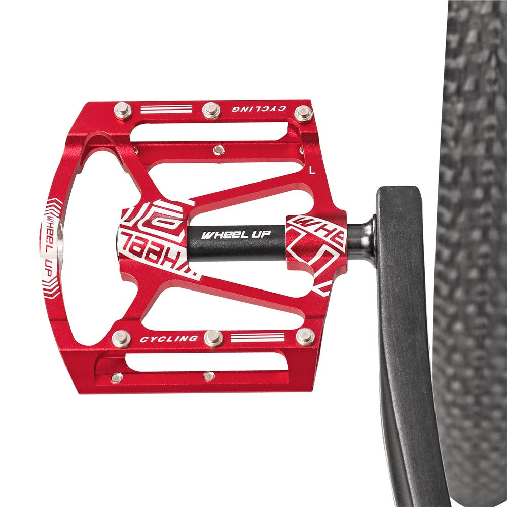 WHEEL UP 311 CNC Aluminum Alloy Bicycle Pedals Cycling Sealed Bearing Pedals Non-slip MTB Bike Pedals