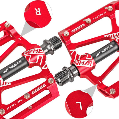 WHEEL UP 311 CNC Aluminum Alloy Bicycle Pedals Cycling Sealed Bearing Pedals Non-slip MTB Bike Pedals