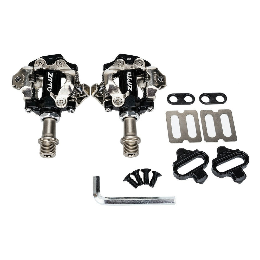 ZTTO M101 1 Pair Cycling MTB Bike Pedals Aluminum Alloy Self-Locking Bicycle SPD Bearing Pedals