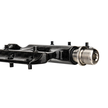 ZTTO R251C 1 Pair MTB Road Bicycle Pedals Ultra-Light Carbon Fiber Bike Cycling 3 Bearings Pedals