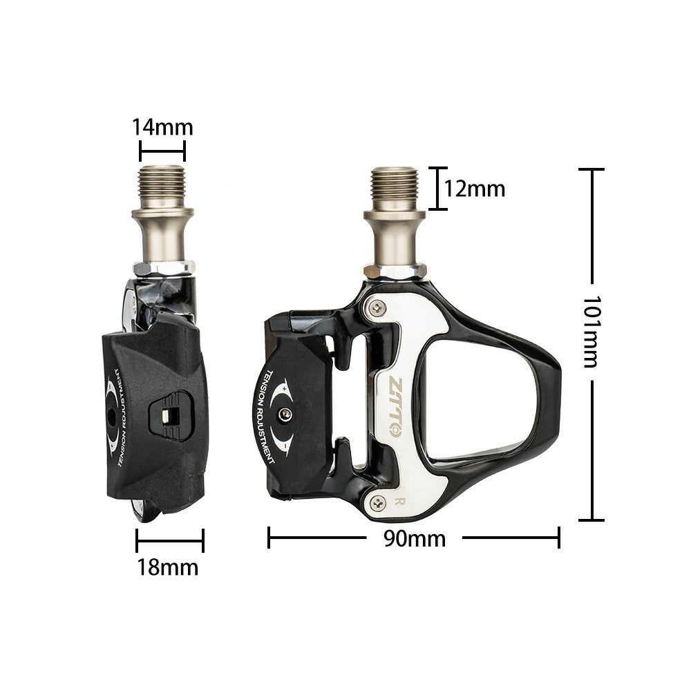 ZTTO ZD2 1 Pair Cycling Bike Pedals Aluminum Alloy Self-Locking Bicycle SPD System Bearing Pedals