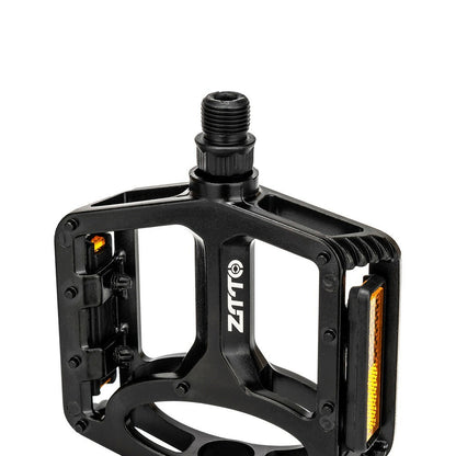 ZTTO B829 1 Pair MTB Bicycle Reflective Pedals Aluminum Alloy Bike Cycling Anti-Skid Hollow Pedals