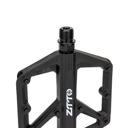 ZTTO C579A 1 Pair Mountain Bike Pedals Nylon Fiber Wide Platform Anti Slip Double DU Bearing Cycling Pedals