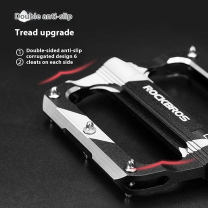 ROCKBROS K306 1 Pair Mountain Bike Pedals Sealed Bearing Anti Slip Cycling Pedals for Road Bicycle