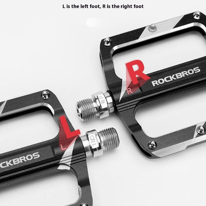 ROCKBROS K306 1 Pair Mountain Bike Pedals Sealed Bearing Anti Slip Cycling Pedals for Road Bicycle