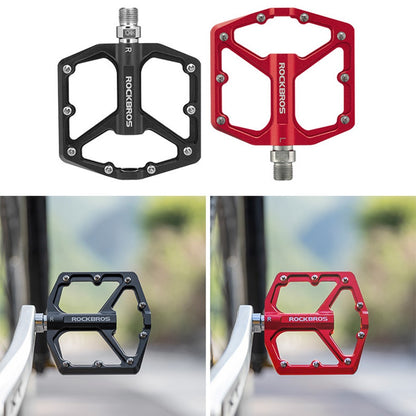 ROCKBROS K306 1 Pair Mountain Bike Pedals Sealed Bearing Anti Slip Cycling Pedals for Road Bicycle
