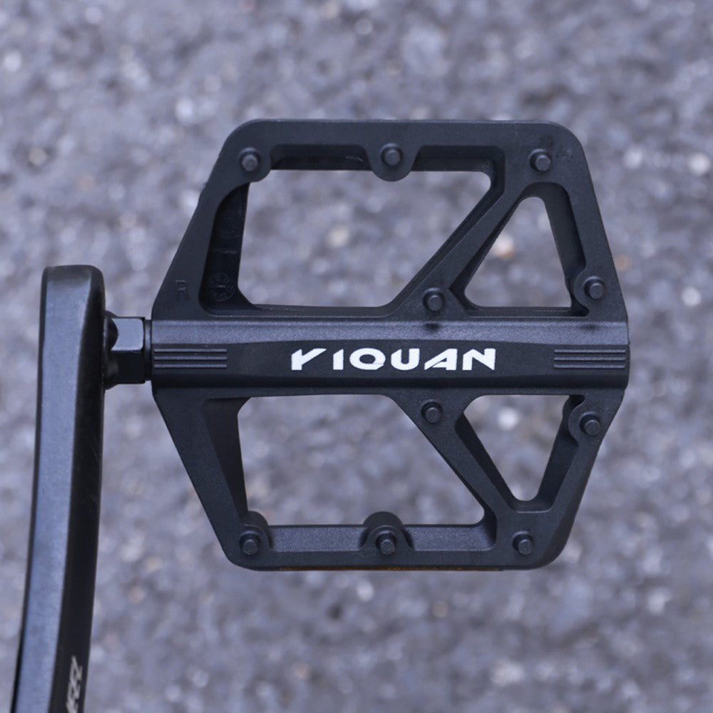 YIQUAN 10EE0052 1 Pair Mountain Bike Nylon Pedals Road MTB Bike MTB Anti Slip Bearing Cycling Foot Pedal