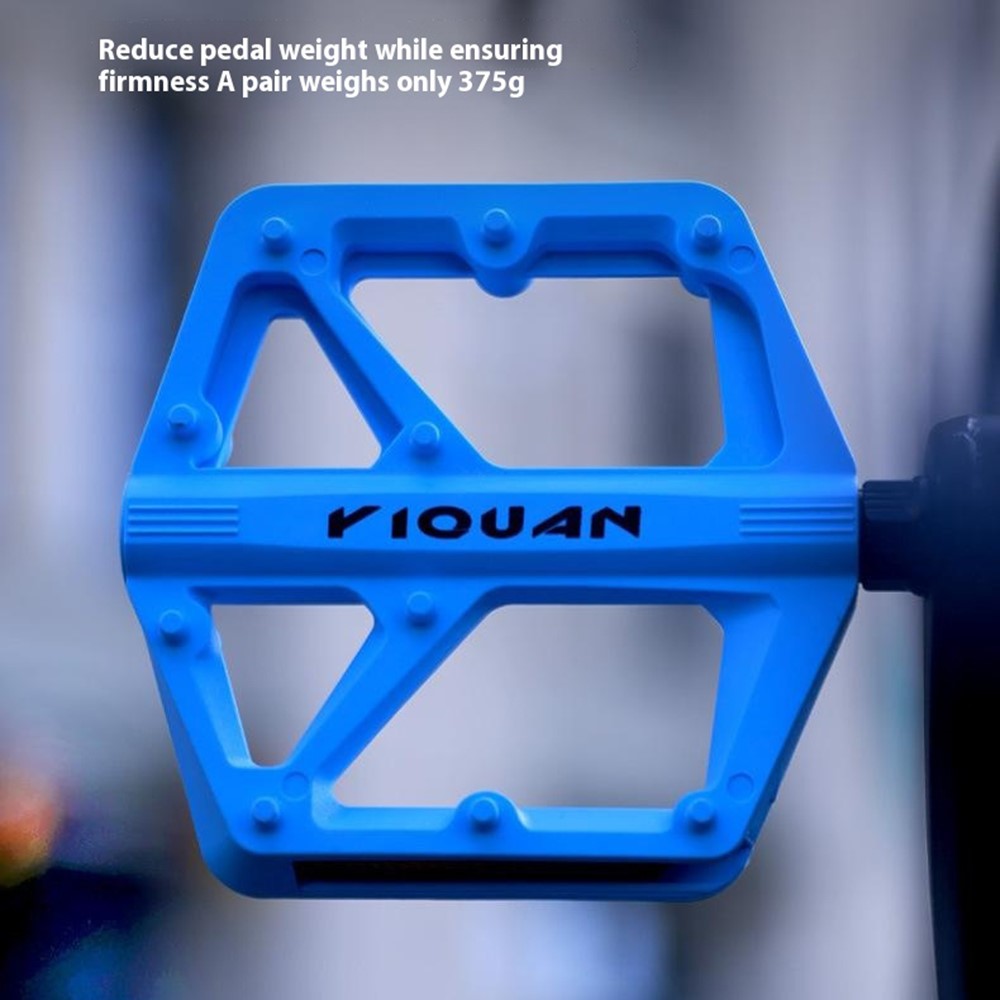 YIQUAN 10EE0052 1 Pair Mountain Bike Nylon Pedals Road MTB Bike MTB Anti Slip Bearing Cycling Foot Pedal