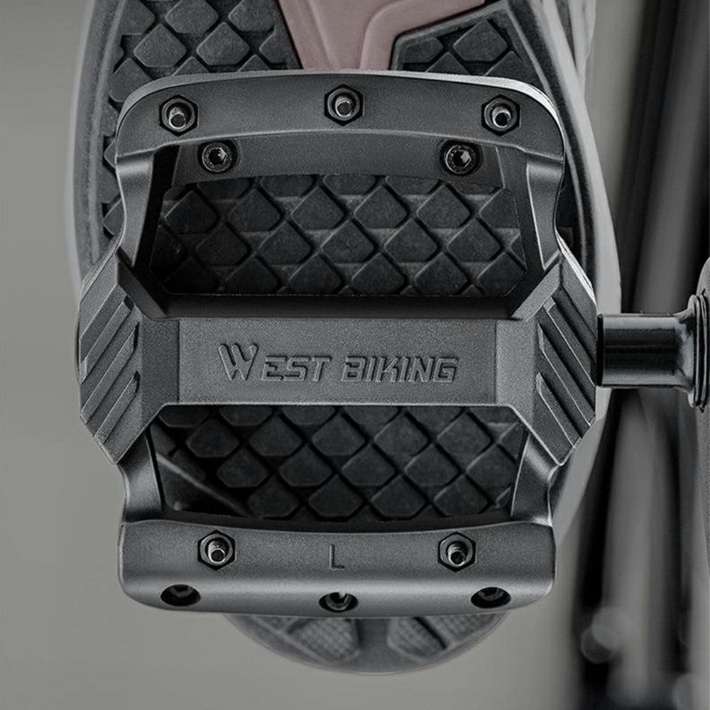 WEST BIKING YP0802143 Bike Pedals Triple Bearing Anti Slip Bicycle Pedals Cycling Accessories