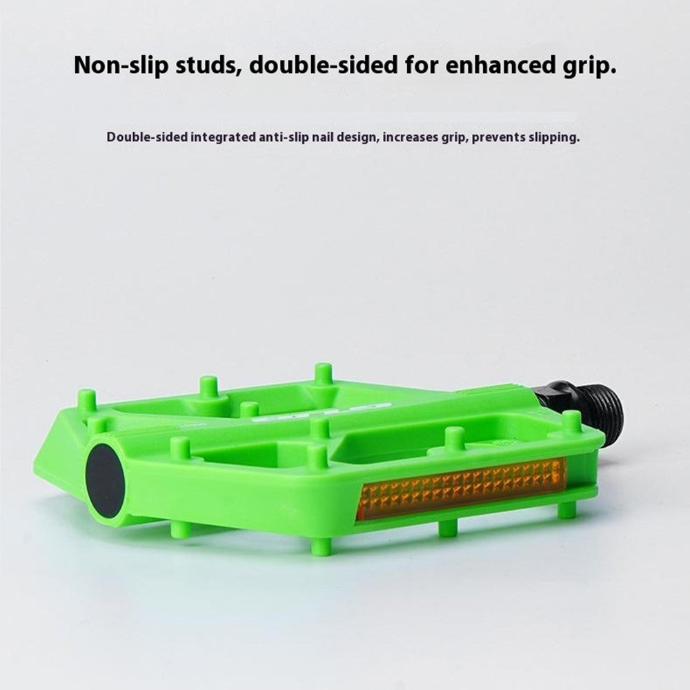 GUB GC001 1 Pair Nylon Pedals for Mountain Road Bike Chromoly Steel Axle Sealed Bearing Anti Slip Bicycle Pedals
