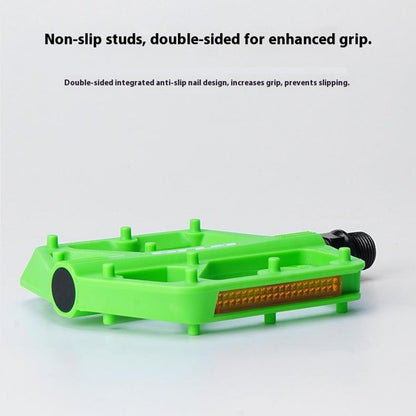 GUB GC001 1 Pair Nylon Pedals for Mountain Road Bike Chromoly Steel Axle Sealed Bearing Anti Slip Bicycle Pedals