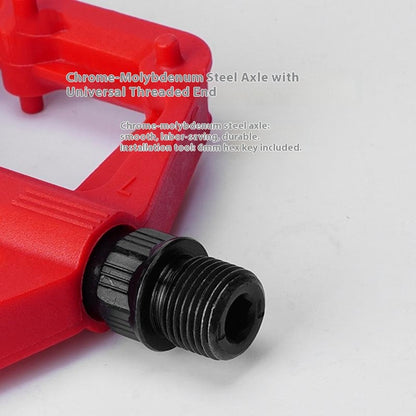 GUB GC001 1 Pair Nylon Pedals for Mountain Road Bike Chromoly Steel Axle Sealed Bearing Anti Slip Bicycle Pedals