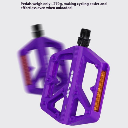 GUB GC001 1 Pair Nylon Pedals for Mountain Road Bike Chromoly Steel Axle Sealed Bearing Anti Slip Bicycle Pedals