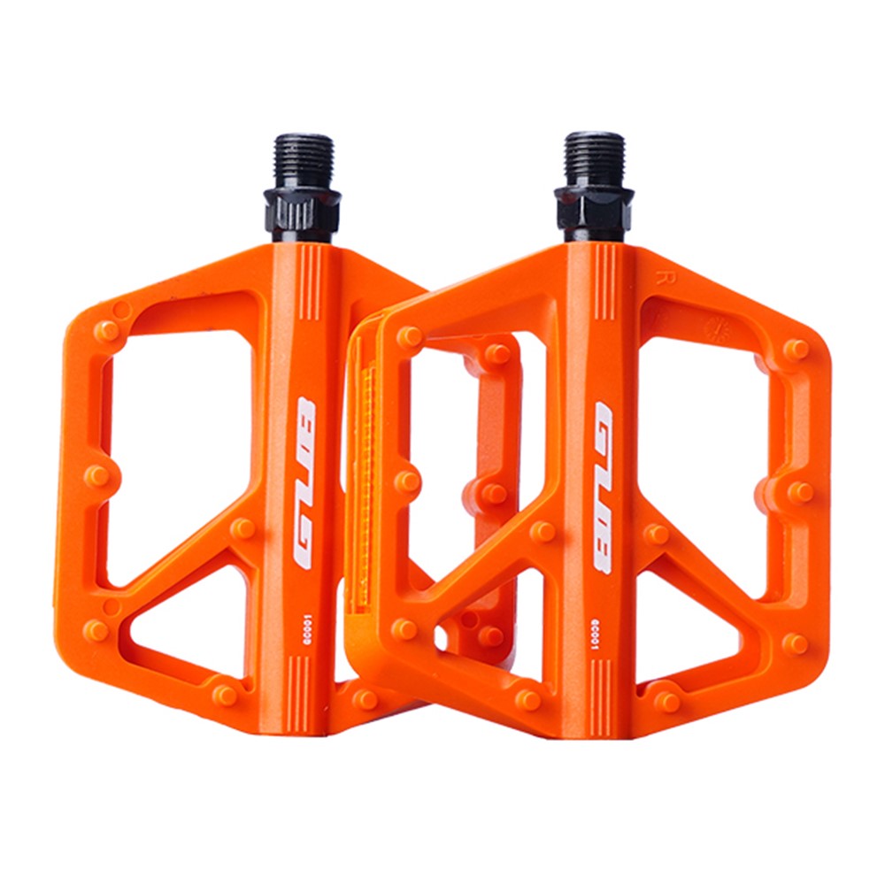 GUB GC001 1 Pair Nylon Pedals for Mountain Road Bike Chromoly Steel Axle Sealed Bearing Anti Slip Bicycle Pedals