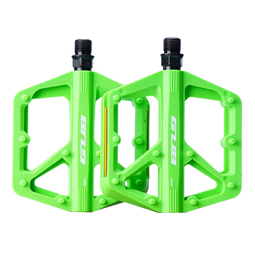 GUB GC001 1 Pair Nylon Pedals for Mountain Road Bike Chromoly Steel Axle Sealed Bearing Anti Slip Bicycle Pedals