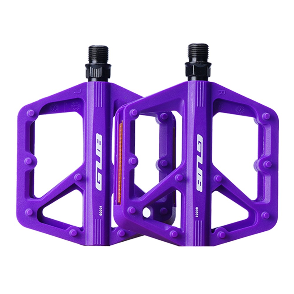 GUB GC001 1 Pair Nylon Pedals for Mountain Road Bike Chromoly Steel Axle Sealed Bearing Anti Slip Bicycle Pedals
