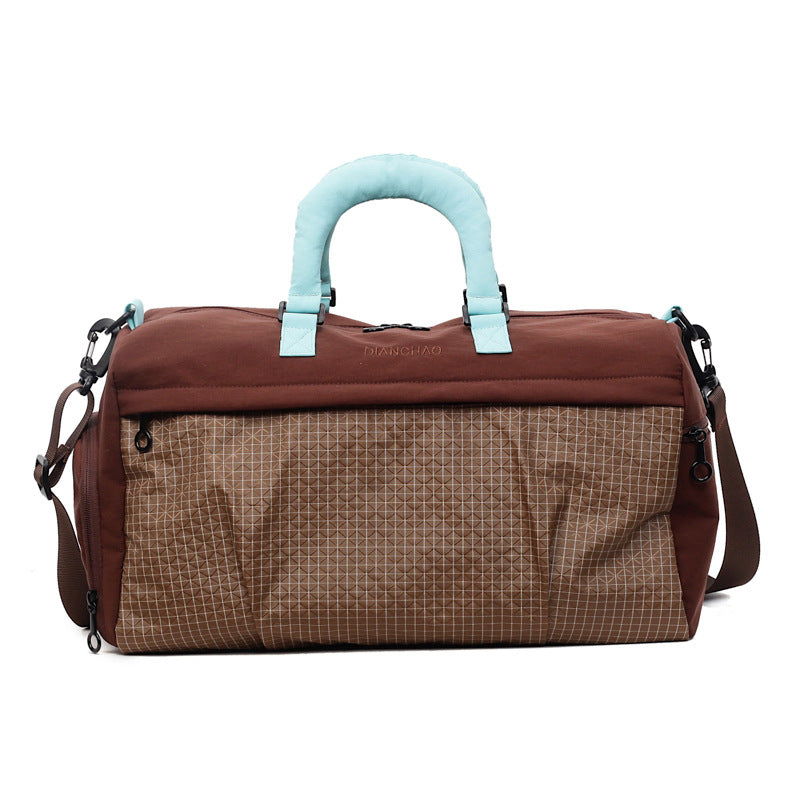 Oxford Cloth Travel Organizer Bag 20 - 35L Waterproof Fitness Yoga Bag Dry Wet Separation