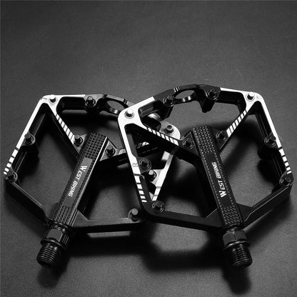WEST BIKING Quality Practical Bike Pedals Aluminum Alloy Bicycle Pedals BMX MTB Bike Pedals