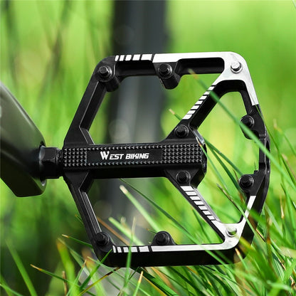 WEST BIKING Quality Practical Bike Pedals Aluminum Alloy Bicycle Pedals BMX MTB Bike Pedals