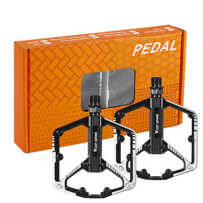 WEST BIKING Quality Practical Bike Pedals Aluminum Alloy Bicycle Pedals BMX MTB Bike Pedals