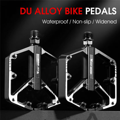 WEST BIKING Quality Practical Bike Pedals Aluminum Alloy Bicycle Pedals BMX MTB Bike Pedals