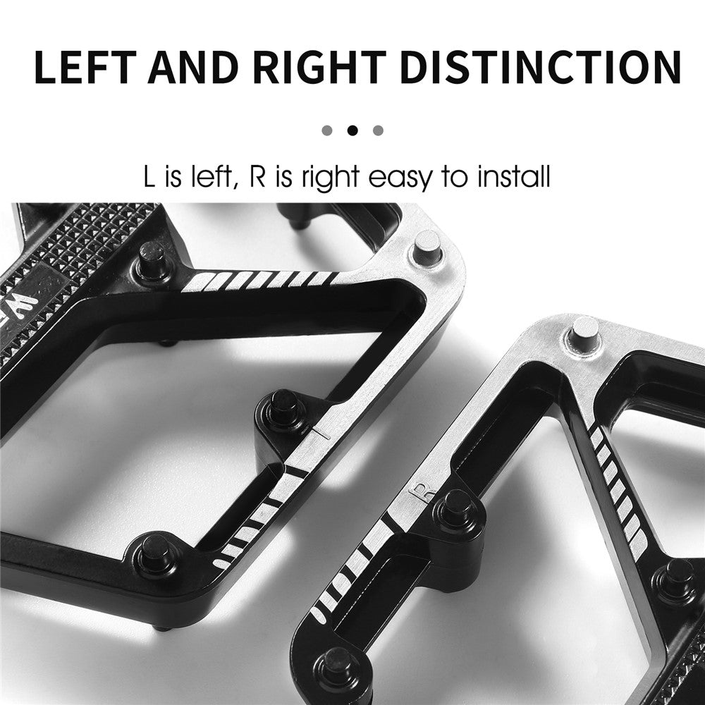 WEST BIKING Quality Practical Bike Pedals Aluminum Alloy Bicycle Pedals BMX MTB Bike Pedals