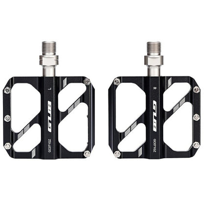 GUB GC071 GZ 1 Pair Aluminum Alloy Pedals Anti Slip Triple Bearing Pedals with Hex Wrench for Mountain  /  Road Bike