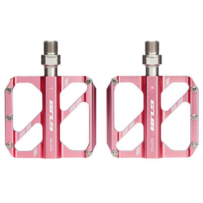 GUB GC071 GZ 1 Pair Aluminum Alloy Pedals Anti Slip Triple Bearing Pedals with Hex Wrench for Mountain  /  Road Bike