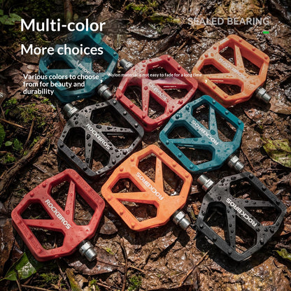 ROCKBROS Widen Pedals for Mountain Bike / Road Bike / Folding Bike Lightweight Non-Slip Pedals Bicycle Accessories