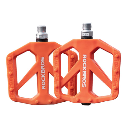 ROCKBROS Widen Pedals for Mountain Bike / Road Bike / Folding Bike Lightweight Non-Slip Pedals Bicycle Accessories