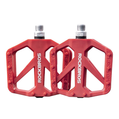 ROCKBROS Widen Pedals for Mountain Bike / Road Bike / Folding Bike Lightweight Non-Slip Pedals Bicycle Accessories