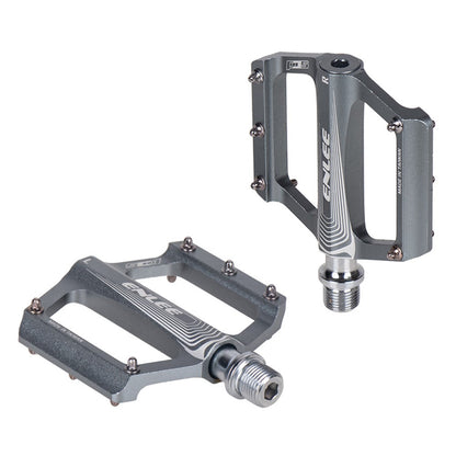 ENLEE 1 Pair N16 Aluminum Alloy Wide Face Bearing Pedals Lightweight Bicycle Pedal Folding Bike Accessories