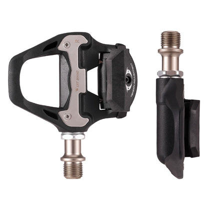 WEST BIKING YP0802092 1 Pair Bicycle Anti-slip Self-Locking Pedals Road Bike Cycling SPD Pedals with Cleats
