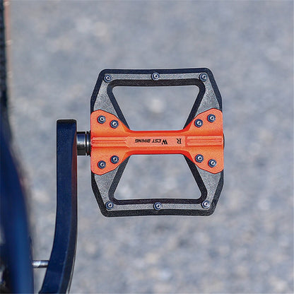 WEST BIKING YP0802099 MTB Pedals Mountain Bike Pedals Lightweight Nylon Bicycle Platform Pedals