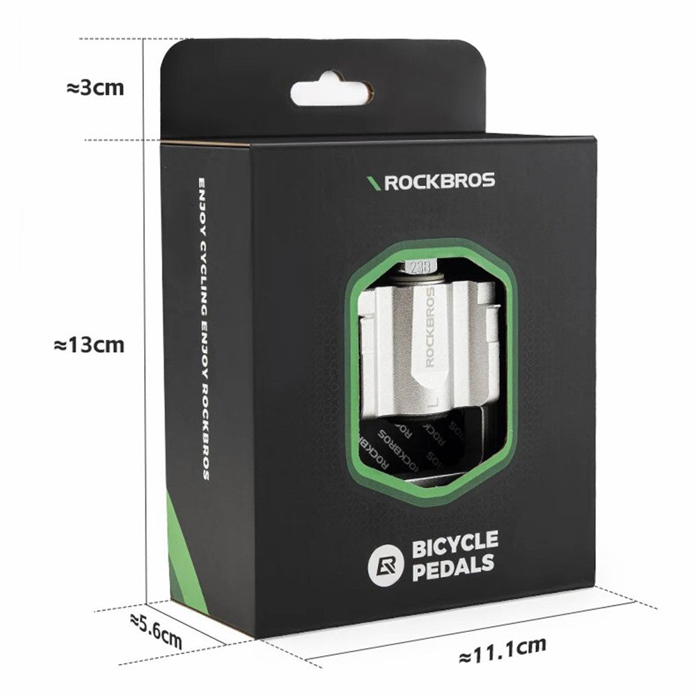 ROCKBROS K502F Lightweight Folding Bike Pedals Quick Release MTB Aluminum Alloy Bicycle Pedals