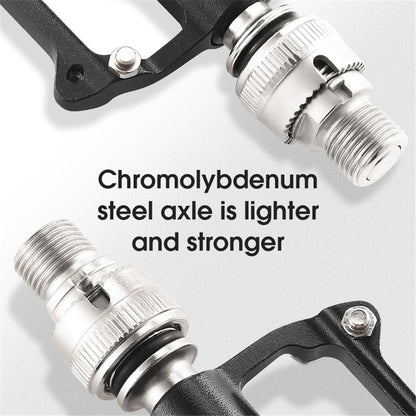 WEST BIKING YP0802118 1 Pair Bike Pedals 3-Bearing Aluminum Alloy MTB Bicycle Pedals