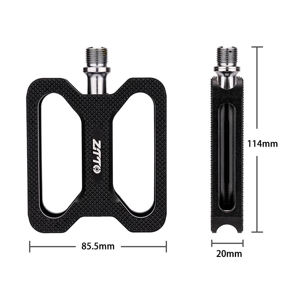 ZTTO K624 1 Pair CNC Aluminum Alloy Bike Pedals High Hardness MTB Bicycle Pedals