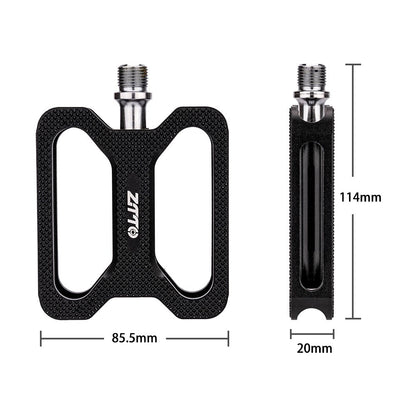 ZTTO K624 1 Pair CNC Aluminum Alloy Bike Pedals High Hardness MTB Bicycle Pedals