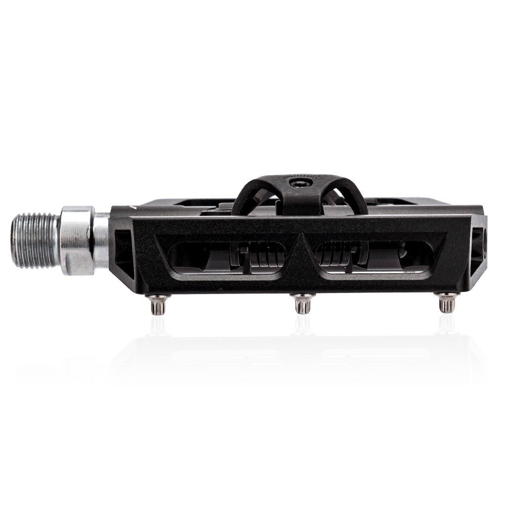 ZTTO STPD15 1 Pair Bicycle Anti-slip Pedals Aluminum Alloy Bike Cycling SPD Flat Pedals with Cleats