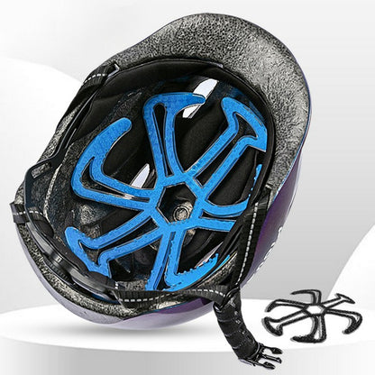 XKGJ Helmet Liner Pad Flexible Silicone Head Protection Cushion for Motorcycle Cycling Helmets