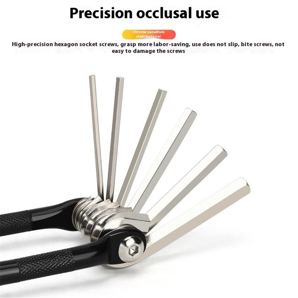 RIDERACE RR9516BK Multifunction Bicycle Maintenance Tool Kit Cutter Screwdriver Bike Repair Tools Set