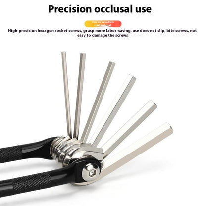 RIDERACE RR9516BK Multifunction Bicycle Maintenance Tool Kit Cutter Screwdriver Bike Repair Tools Set