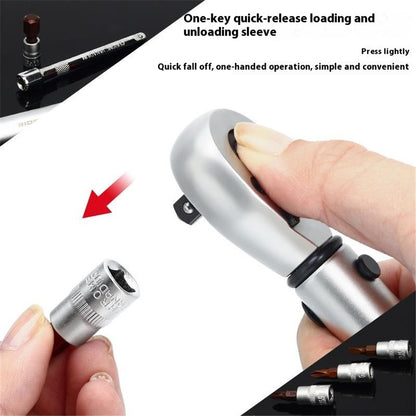 RIDERACE RR9512 1 / 4 Inch Drive Click Torque Wrench Set Bike 2-24Nm Adjustable Preset Torque Wrench Kit