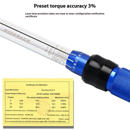 RIDERACE RR9415 High Precision Bike Torque Wrench Set Adjustable Repair Tool Kit