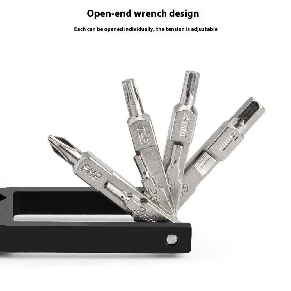 RIDERACE RR9350 Bicycle Tool Kit Compact Size 20 in 1 Bike Repair Tools Set