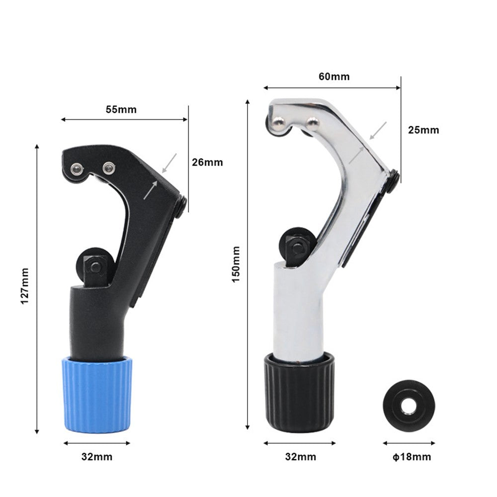 RIDERACE RR9062 Bicycle Tube Cutting Tool for Fork Handlebar Seatpost Fits Alloy Steel Brass Titanium Pipe Dia.6-42mm or 4-28mm